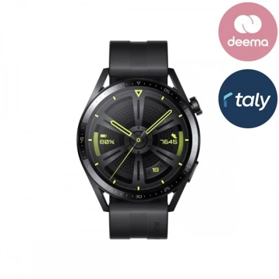 Huawei GT 3 46mm Stainless Steel Watch - Black